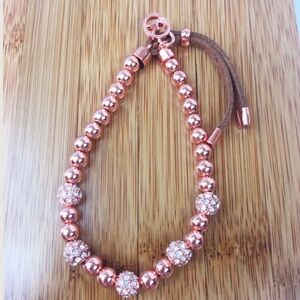 Michael Kors Rose Gold Slider Bracelet